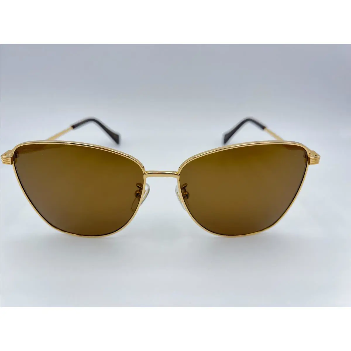 Gucci Sunglasses GG0970S 002 Gold Brown 60-15-145 Butterfly