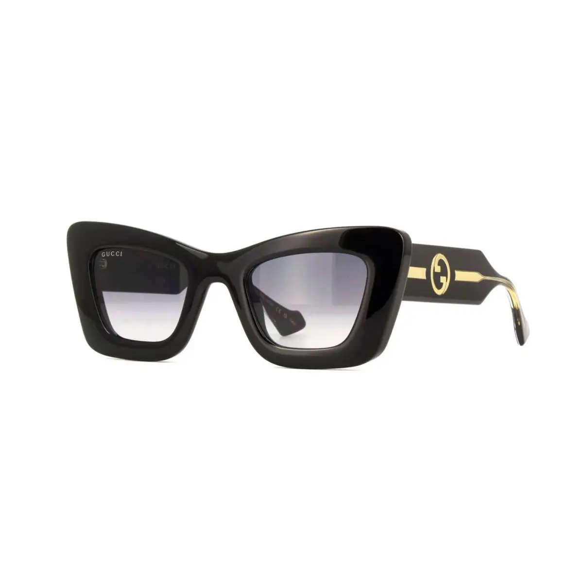 Gucci GG1552S Black/grey Shaded 001 Sunglasses
