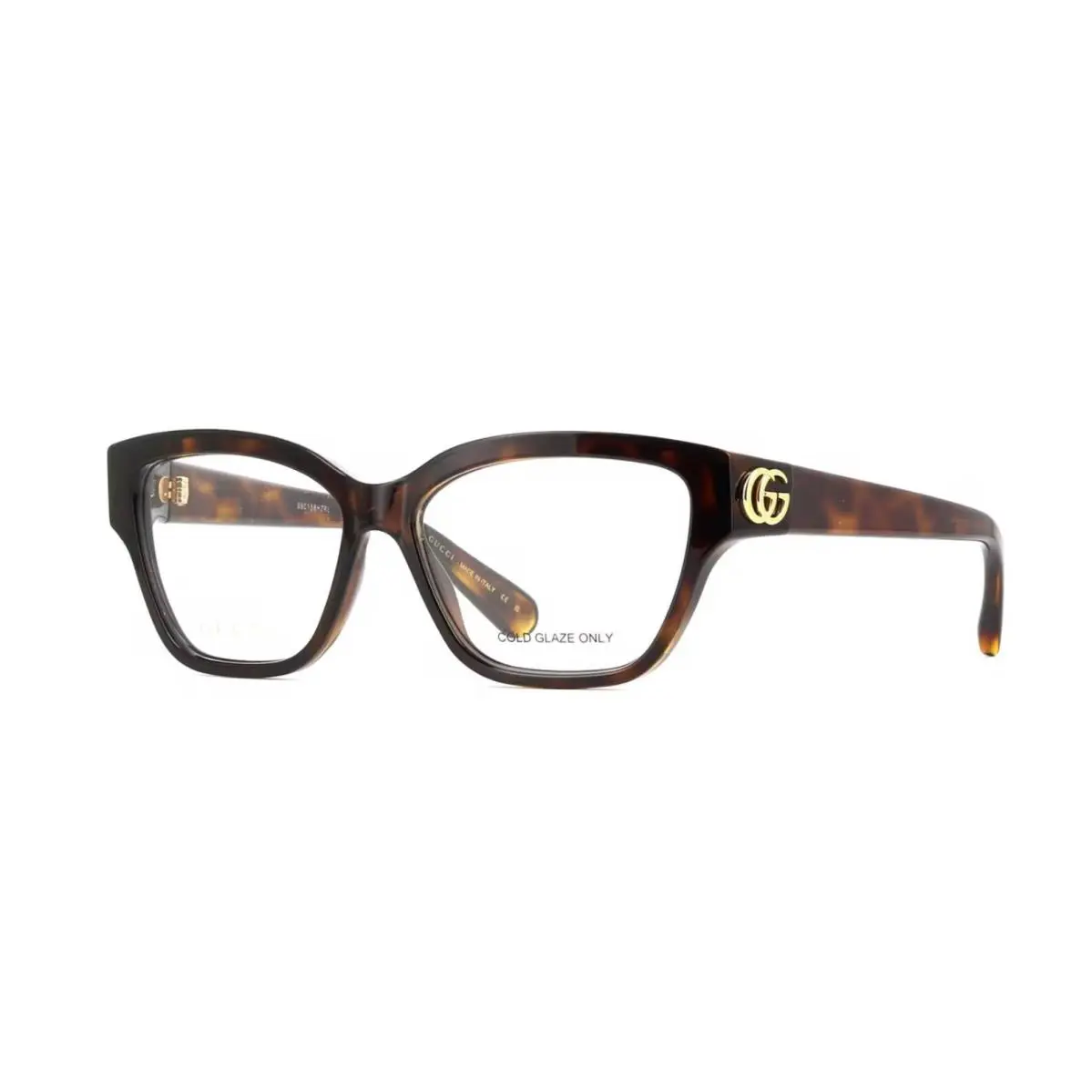 Gucci GG1597O Shiny Dark Havana 002 Eyeglasses