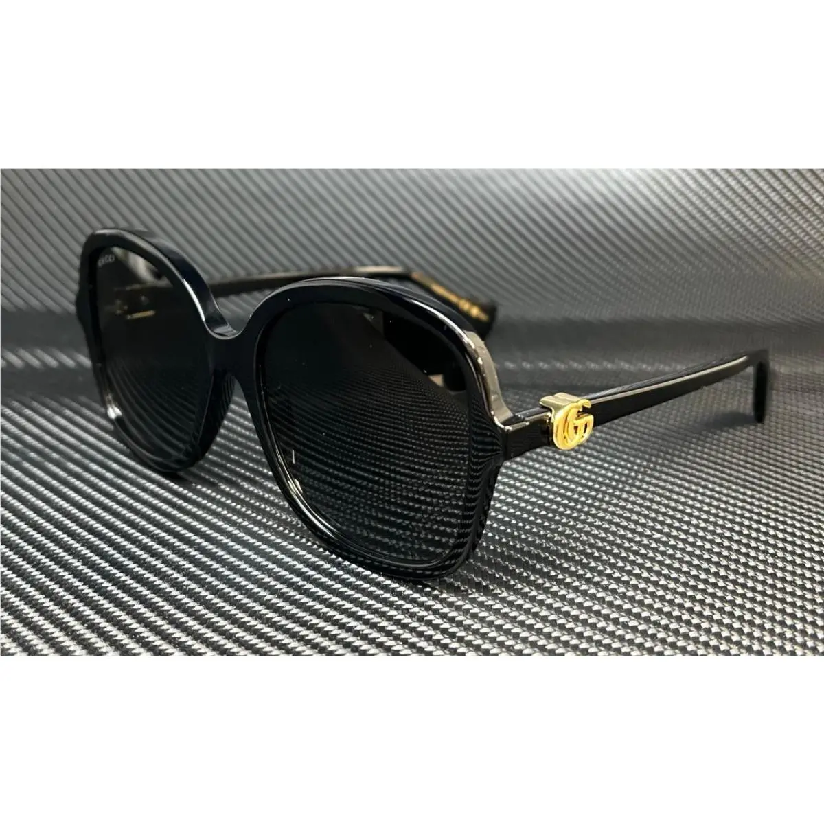 GG1178S 002 Black Grey Gradient Women`s 56 mm L Size Sunglasses by Gucci