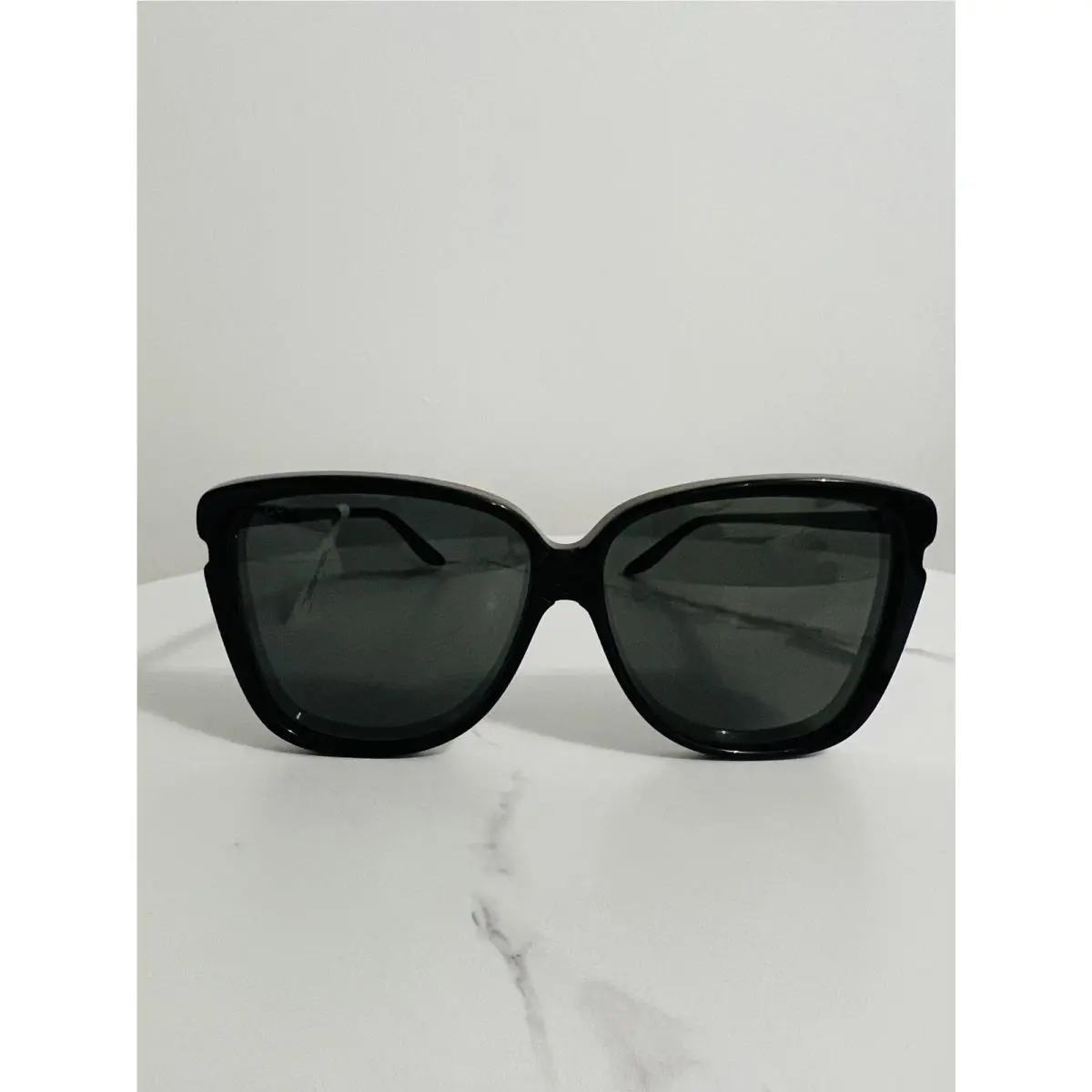 Gucci Black Square Cat Eye Sunglasses
