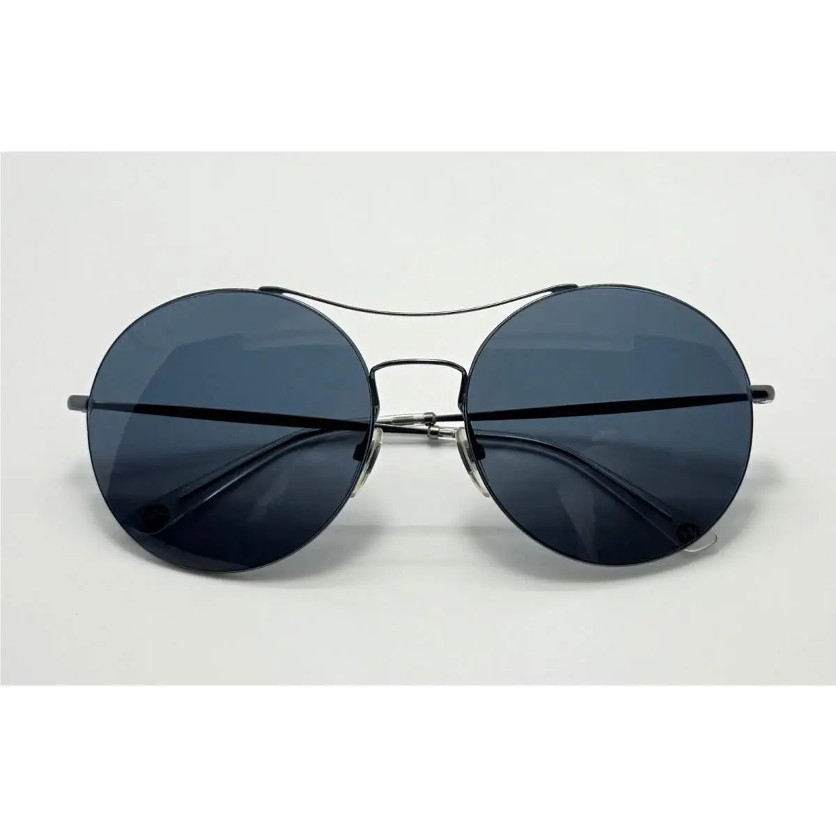 Gucci round 58mm lens sunglasses Gucci 58mm Metal & Acetate Oval Sunglasses - Bergdorf Goodman main image 4