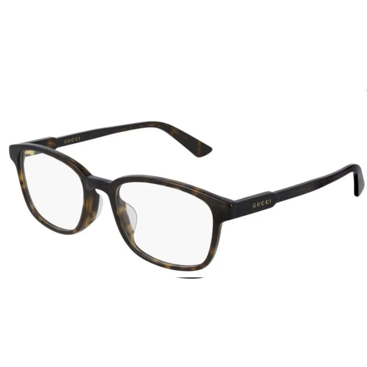 Gucci GG0867OA 002 Havana Square Rectangle Women`s Eyeglasses 54 mm