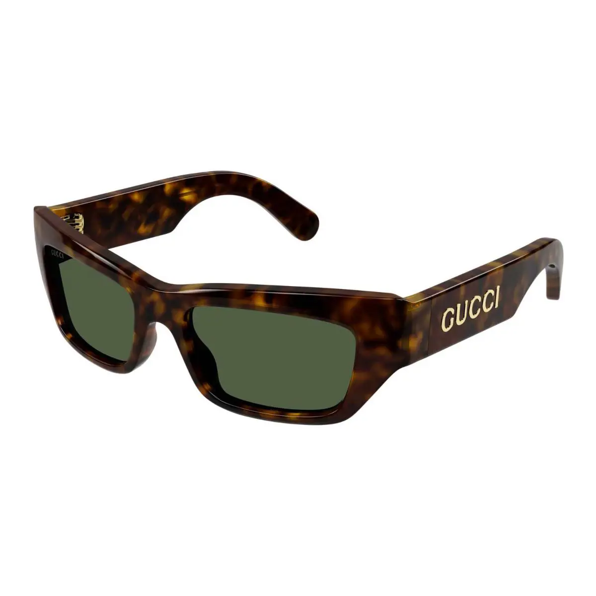 Gucci GG1296S Havana/green 004 Sunglasses