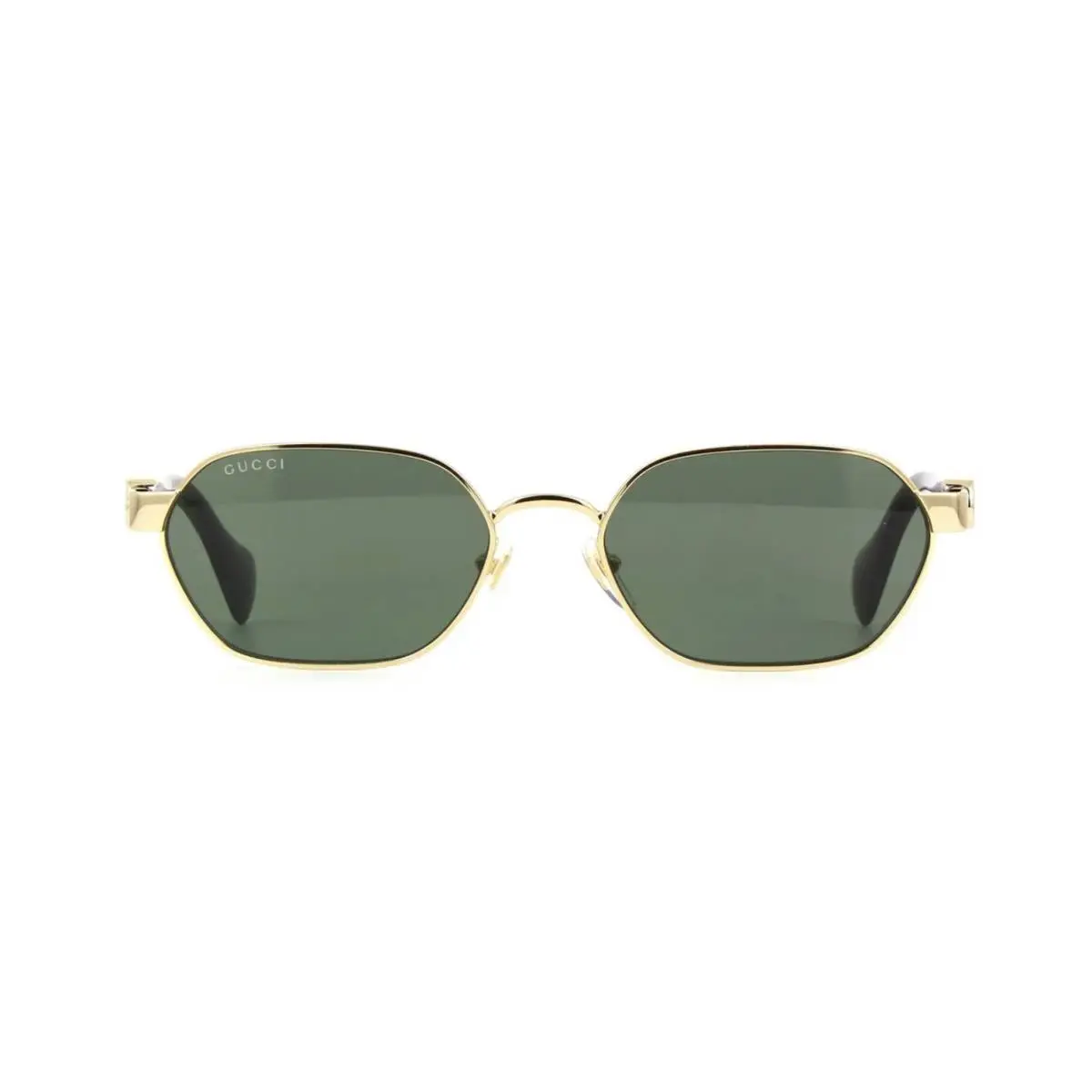 Gucci GG1593S Gold and Black/grey 001 Sunglasses | Fash Brands