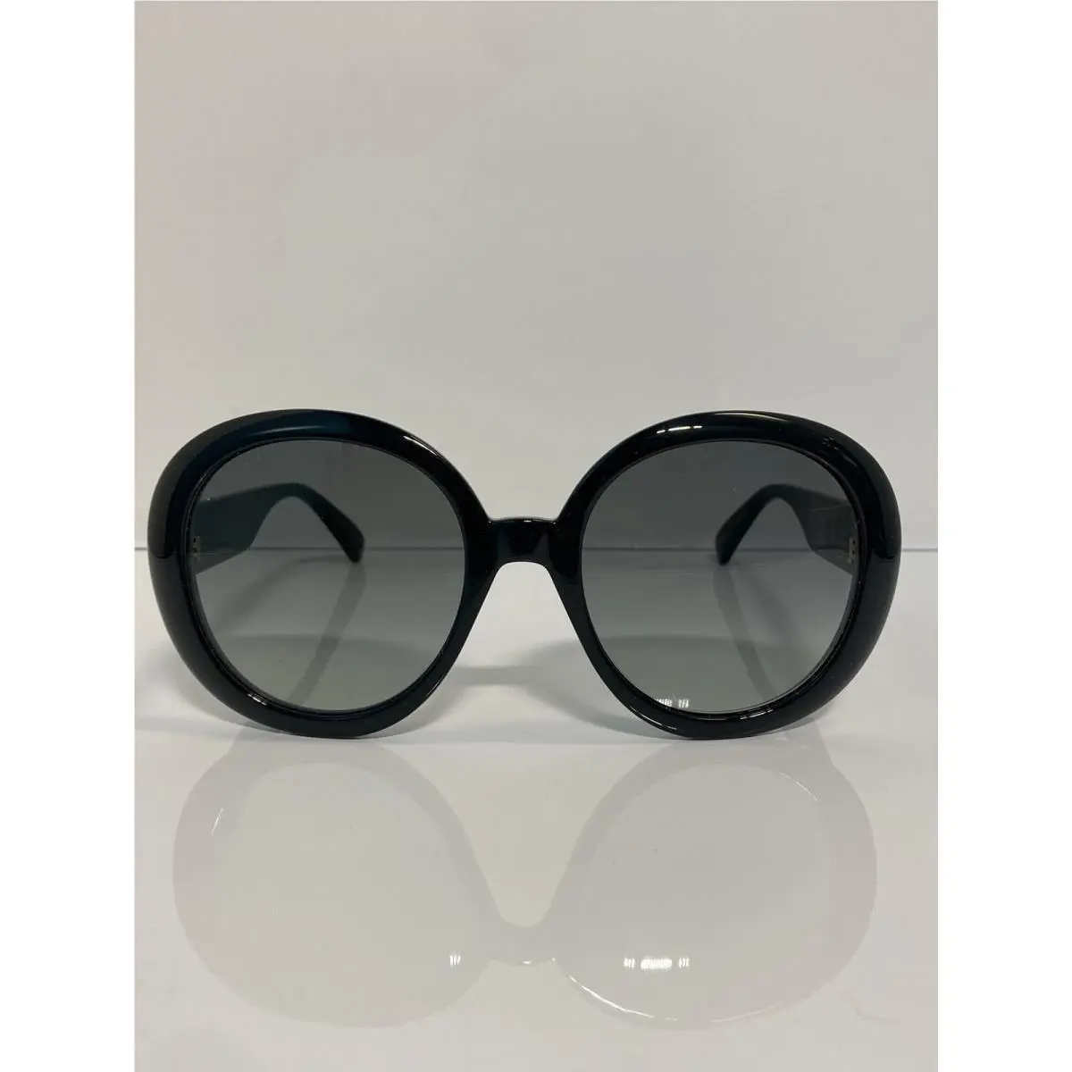 Gucci GG0712S 001 Black Bold Round Woman’s Sunglasses
