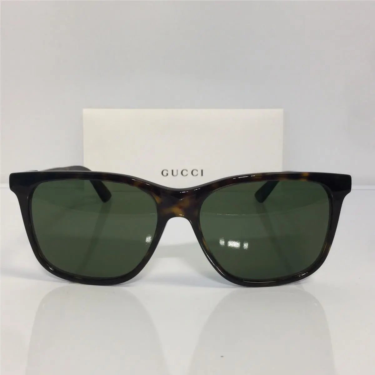 Gucci GG0495S 002 Havana Plastic Unisex Sunglasses