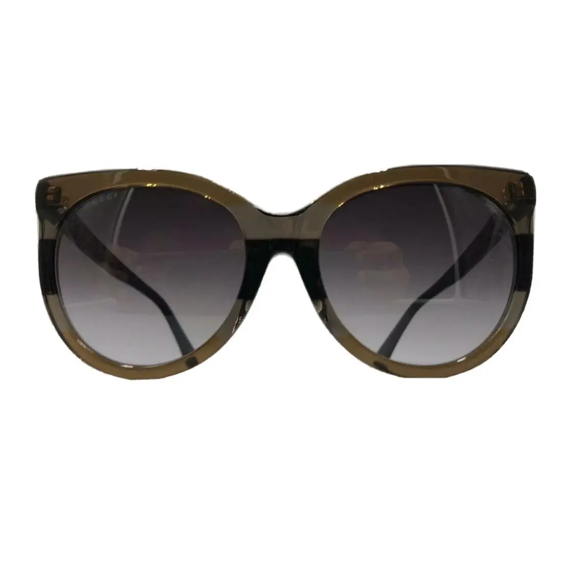 GG0179SA 003 Brown Black Frames Black Lens 55-19-145 Made in Italy by Gucci