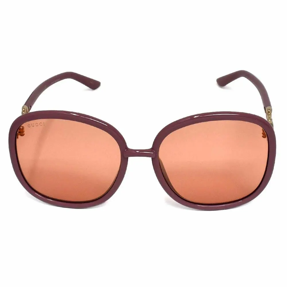 Gucci GG0892SA-003 Women`s Pink Frame / Orange Lens Sunglasses