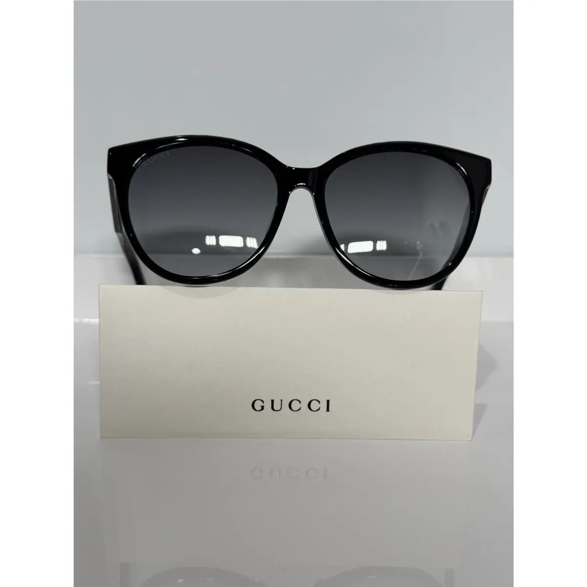 GG1171SK 002 Big Soft Round Acetate Woman’s Sunglasses 57mm by Gucci