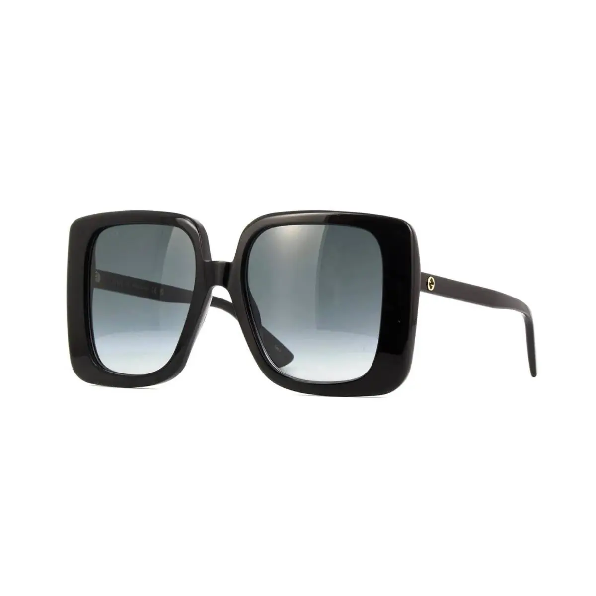 Gucci GG1314S Black/grey Shaded 001 Sunglasses