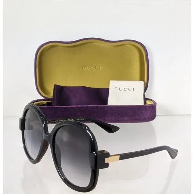 Gucci GG 1432 001 Sunglasses GG1432S XL 57mm