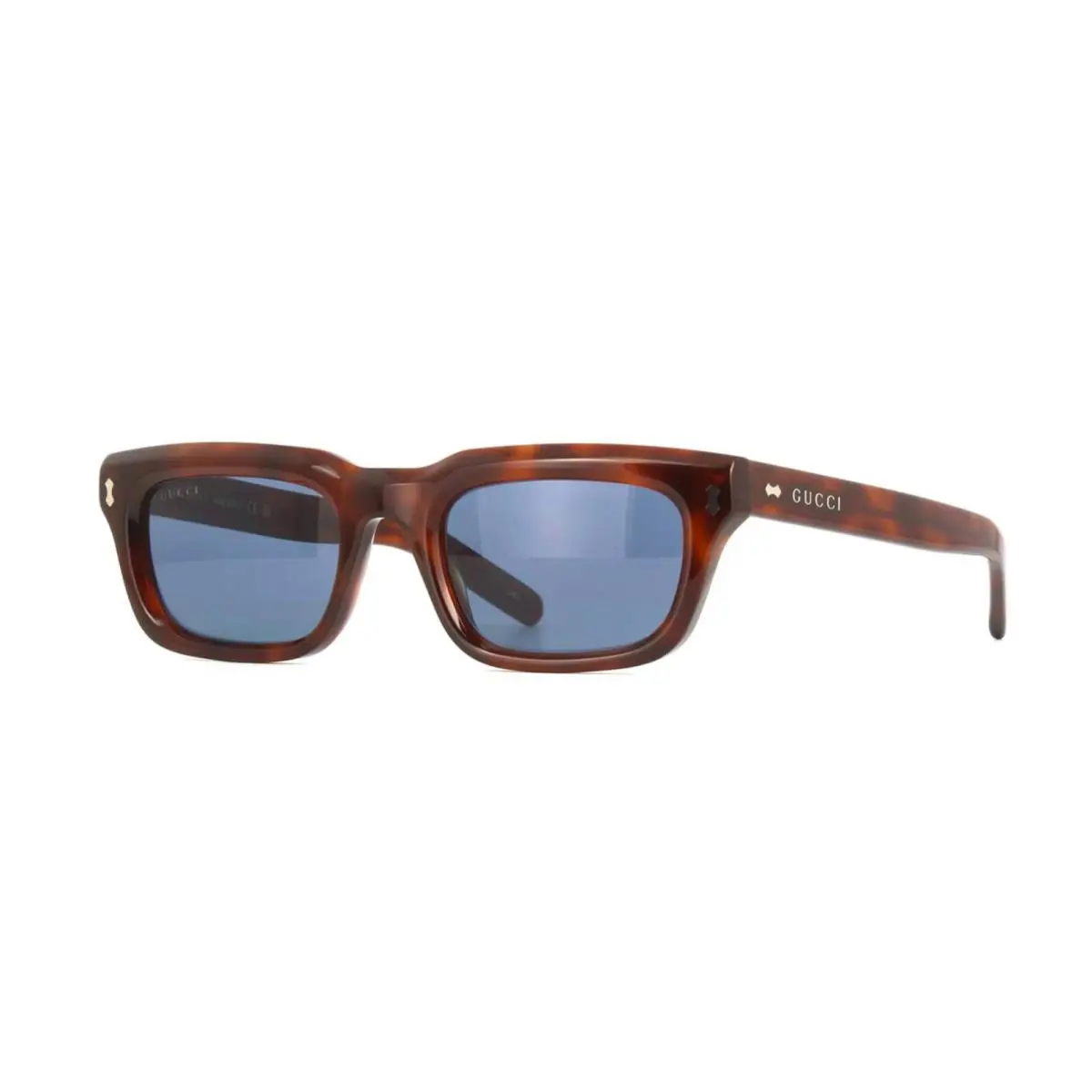 Gucci GG1524S Havana/blue 002 Sunglasses - Frame: Havana, Lens: Blue