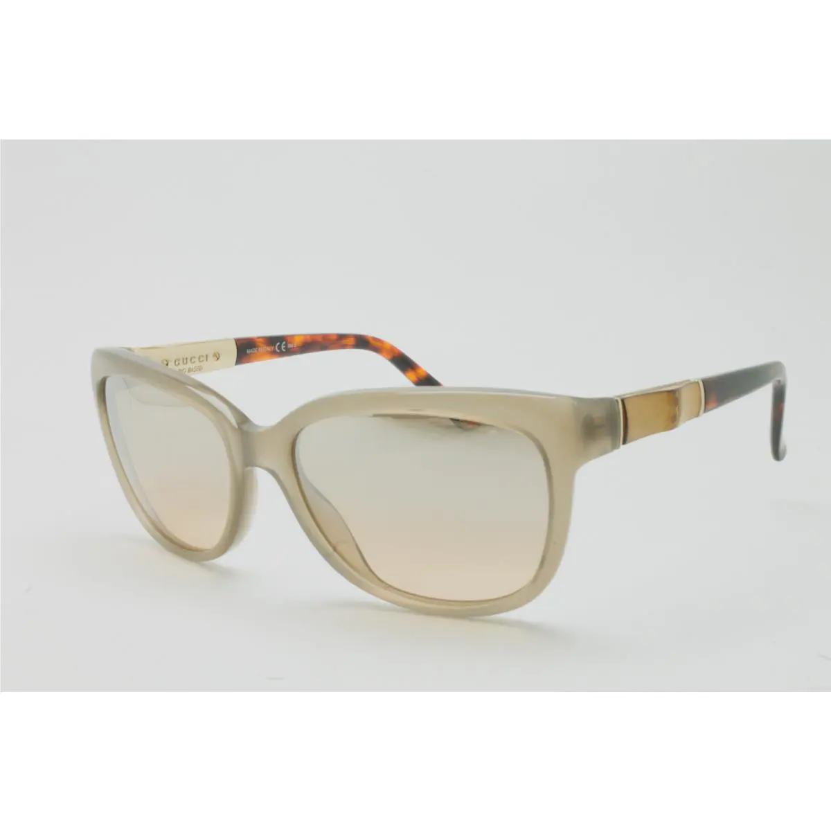 Gucci GG 3672/S Bio Based Bamboo Logo 8YRJD Mirrored Sunglasses