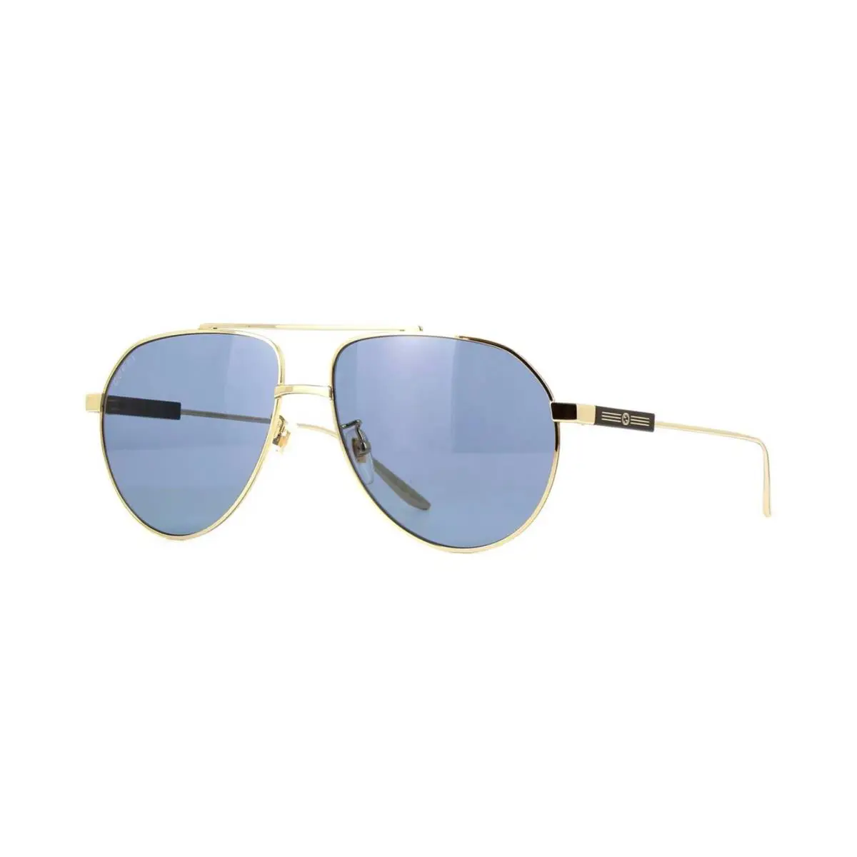 Gucci GG1311S Gold/blue Grey 003 Sunglasses