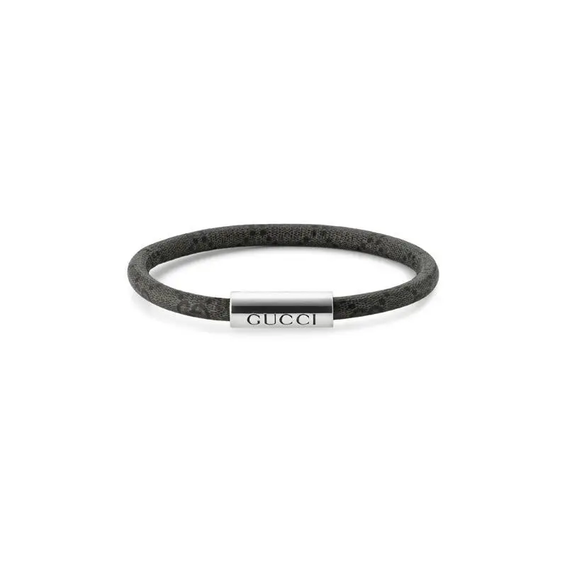 Gucci Size 19 Trademark GG Supreme Bracelet YBA797156001019