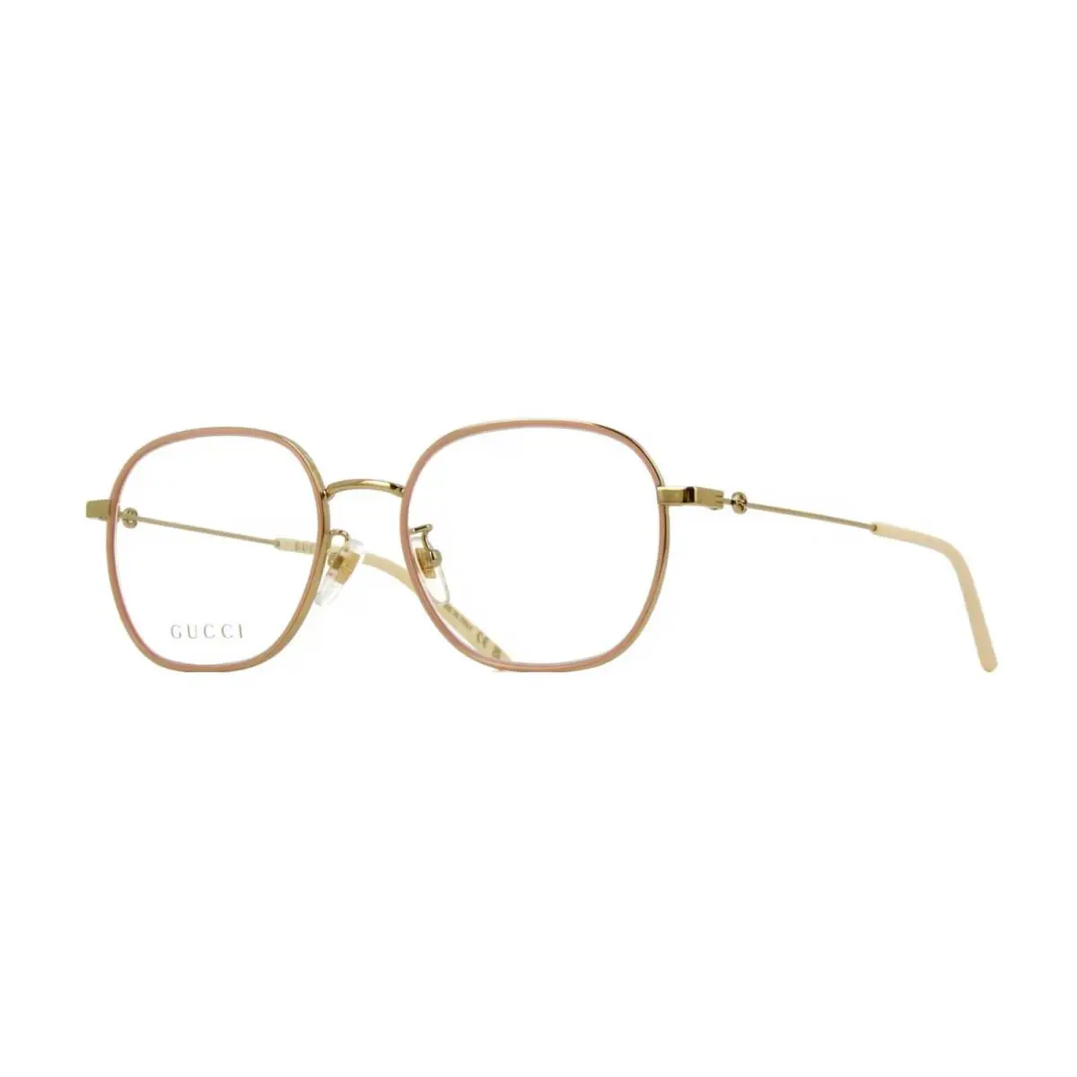 Gucci GG1198OA Pink and Gold 002 Eyeglasses