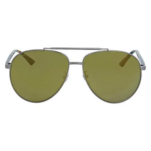 Gucci GG0043SA 003 61 Havana/ruthenium