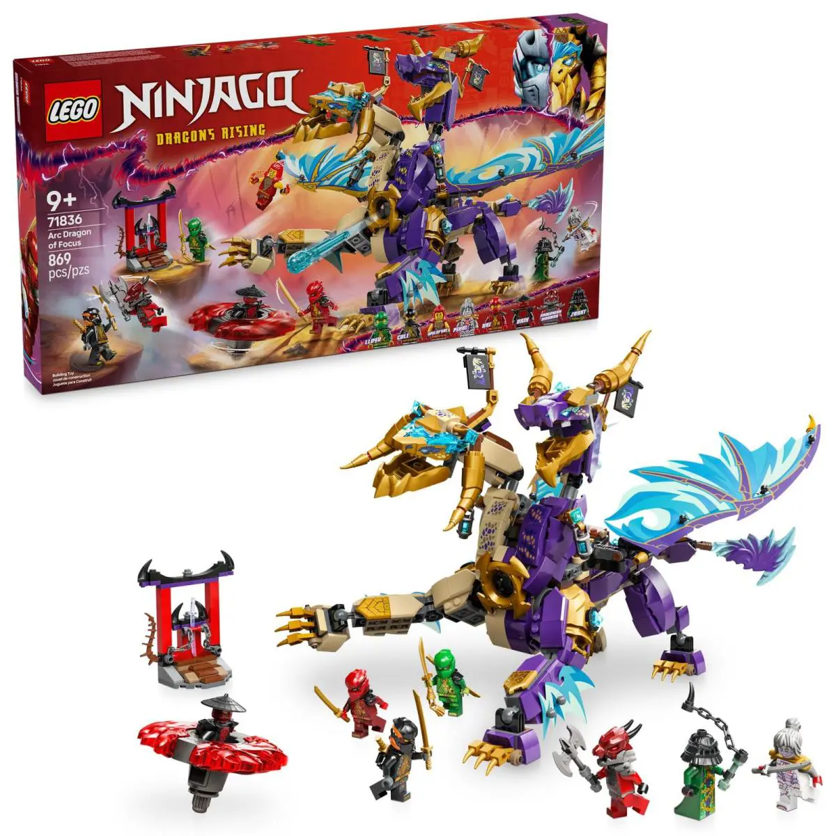 Lego Ninjago Arc Dragon of Focus 71836