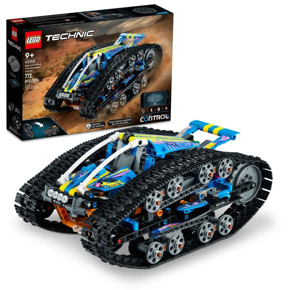 Lego Technic App-controlled Transformation Vehicle 42140
