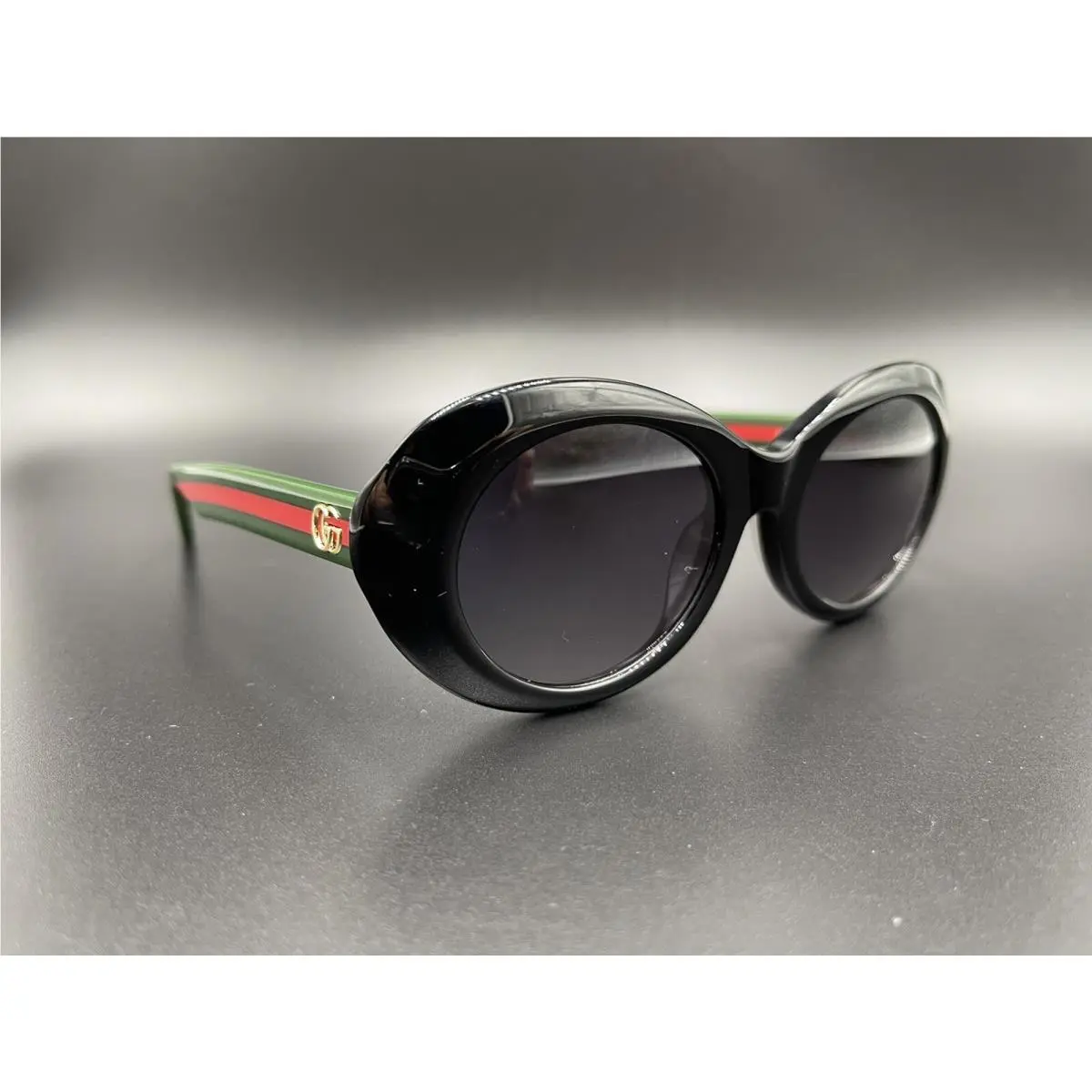 GG0787 C1 Black Green Red Frames 55-19 Made In Italy by Gucci