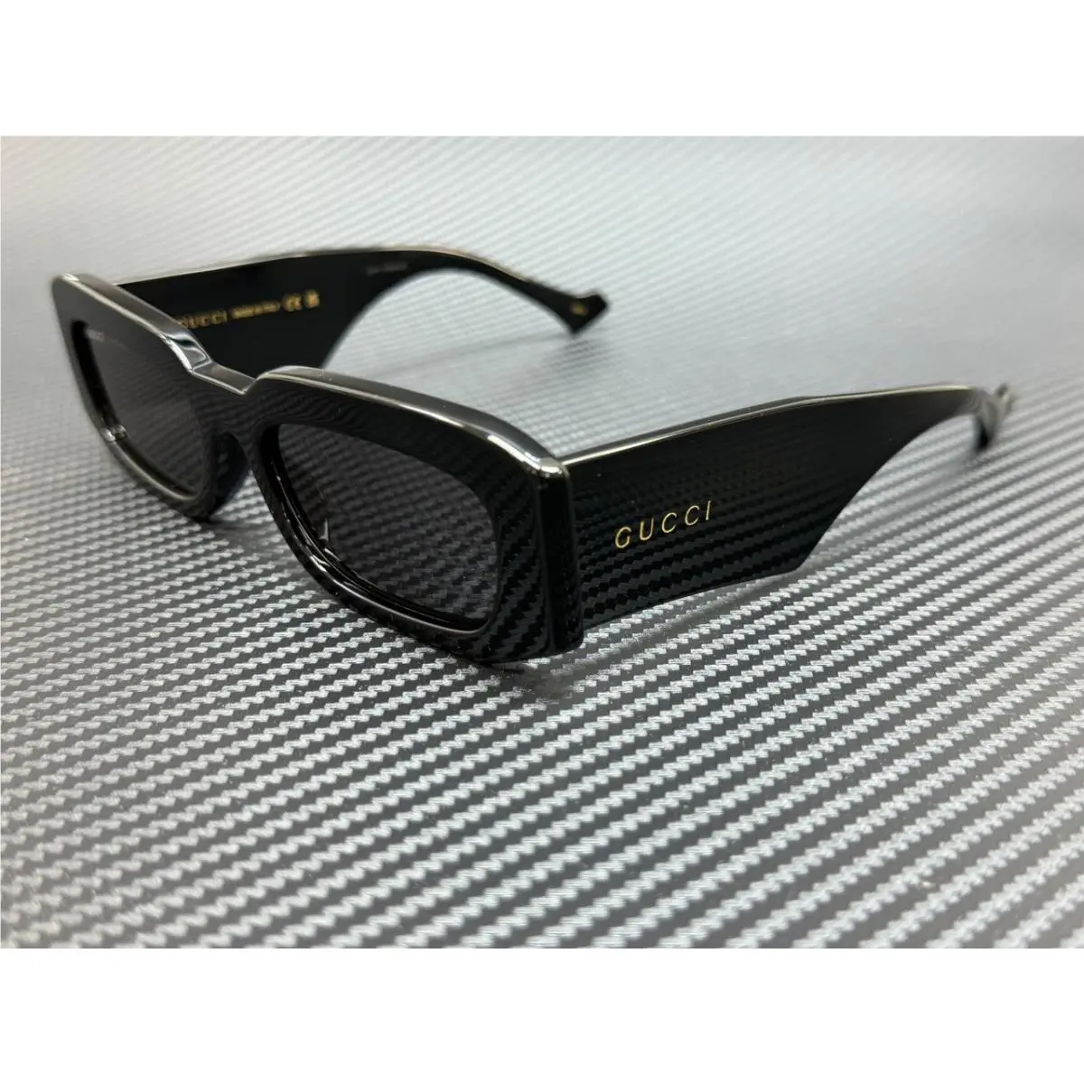 Gucci GG1426S 001 Black Grey Men`s Medium 54 mm Sunglasses
