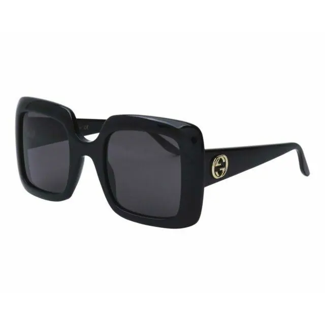 Gucci Sunglasses Gg0896s 001 Black Gray Woman