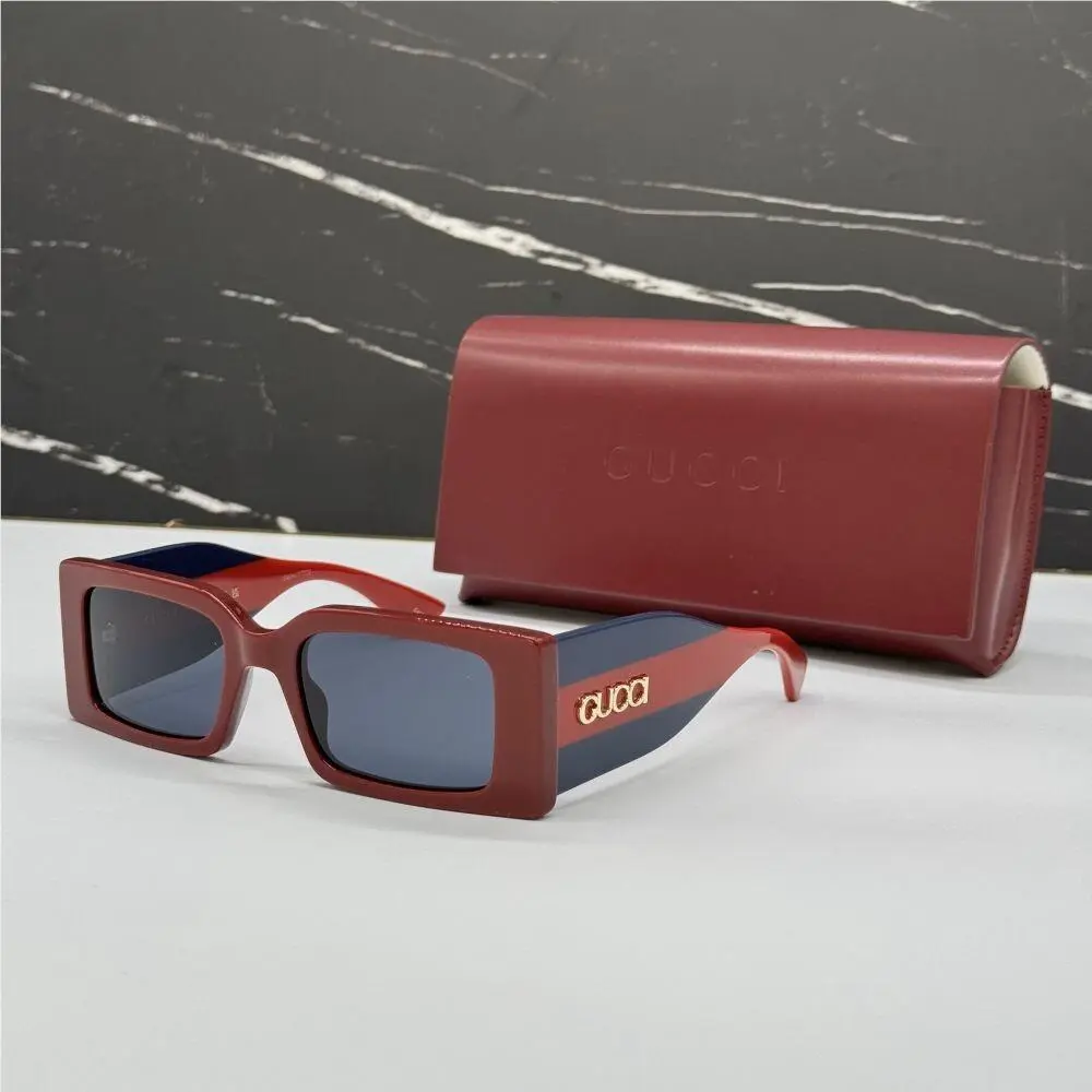 GG1860S 003  Burgundy/blue  Sunglasses by Gucci