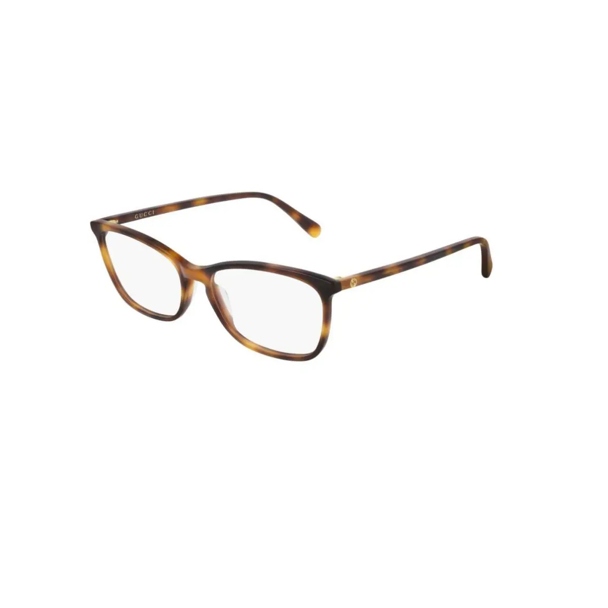 Gucci GG0548O 006 Square 55mm Havana Women`s Eyeglasses