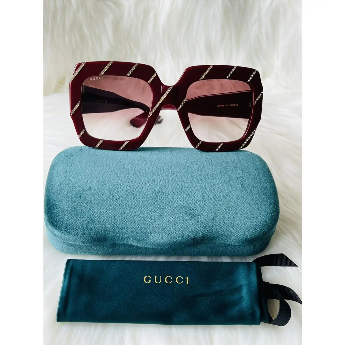 Gucci Women`s Novelty Oversized Sunglasses