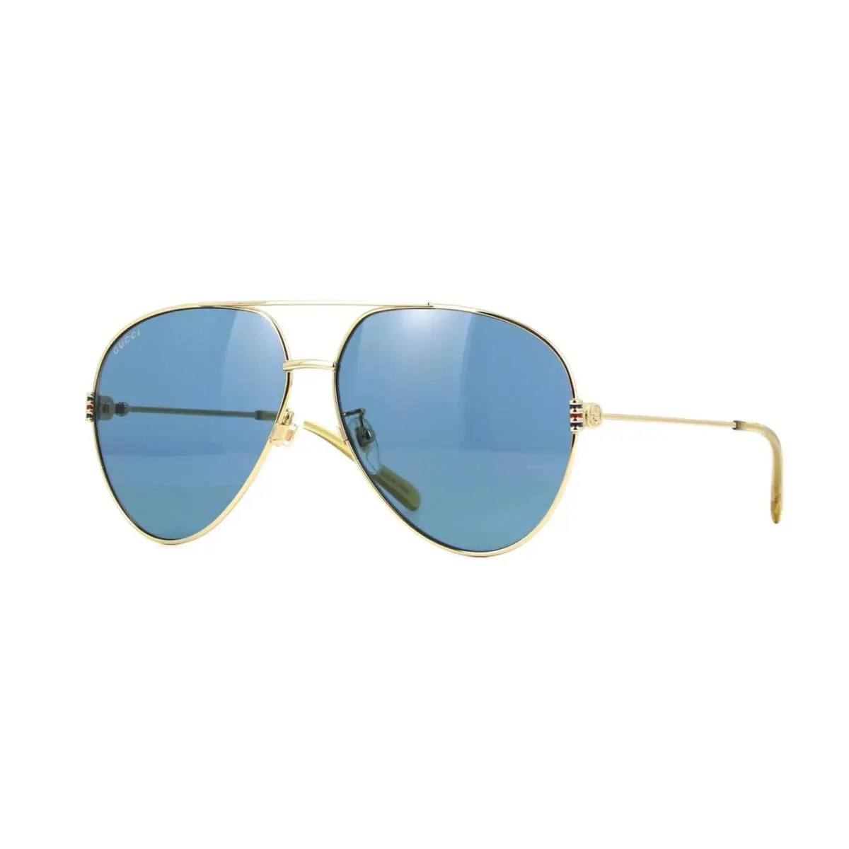 Gucci GG1280S Gold/blue 003 Sunglasses