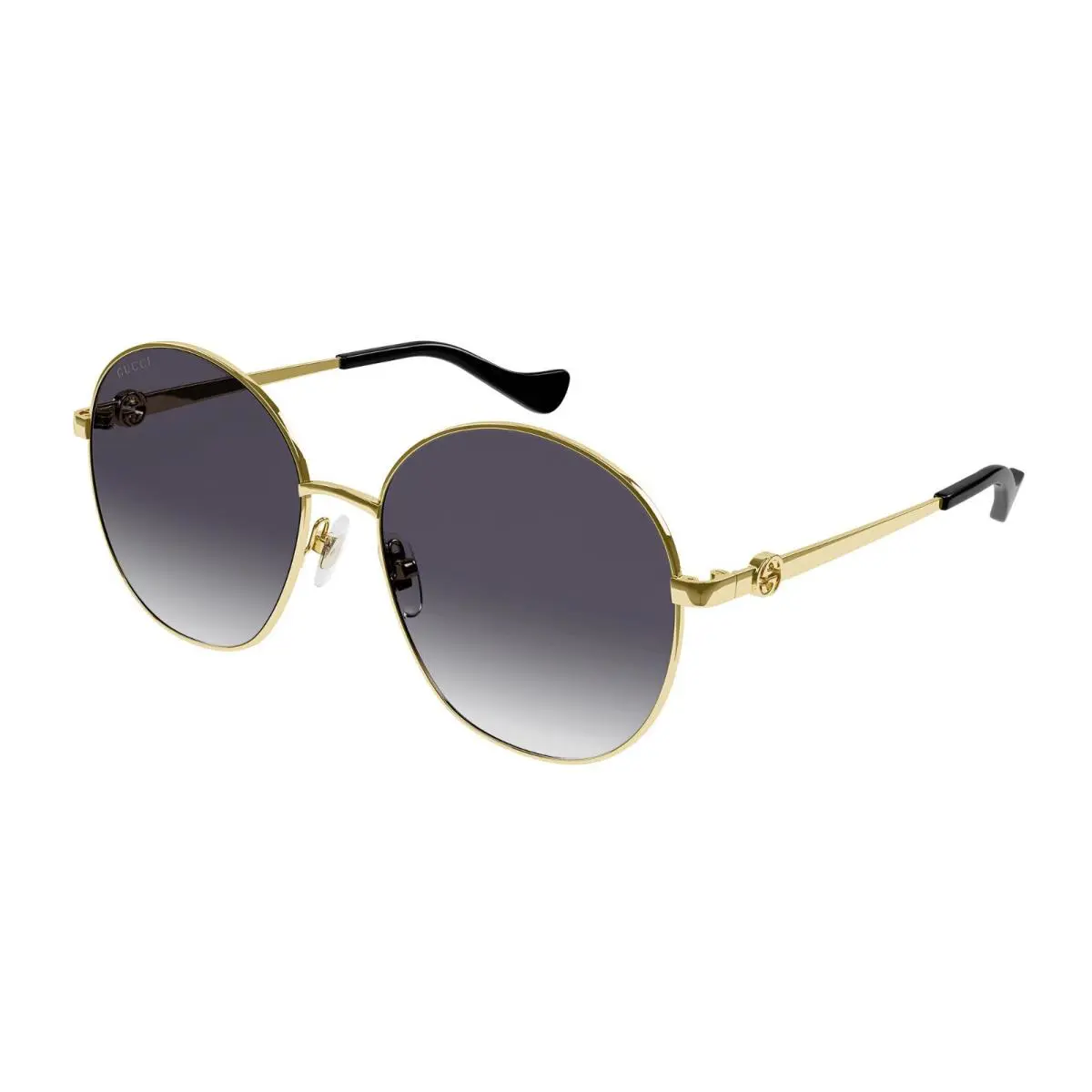 Gucci GG1090SA Gold/grey Shaded 001 Sunglasses