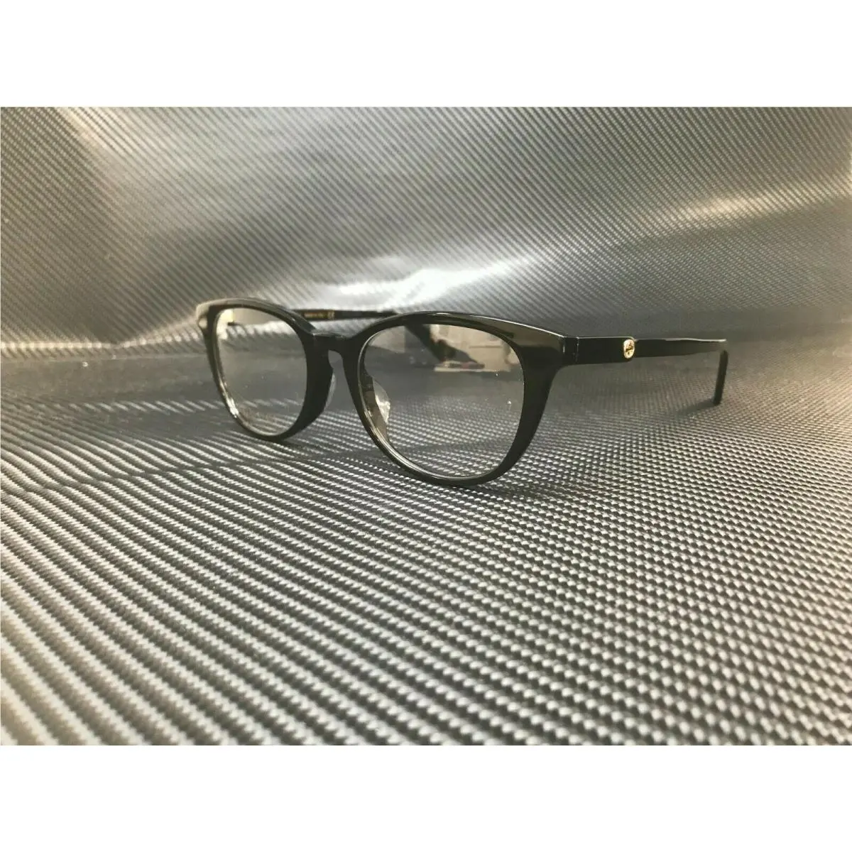 GG0866OA 001 Black Cat Eye Square Women`s 52 mm Eyeglasses by Gucci