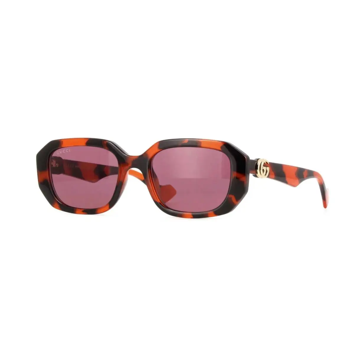 Gucci GG1535S Orange Havana/brown 005 Sunglasses