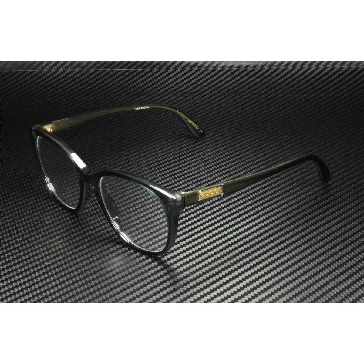 GG0791O 001 Cat Eye Grey Dark 53 mm Women`s Eyeglasses by Gucci