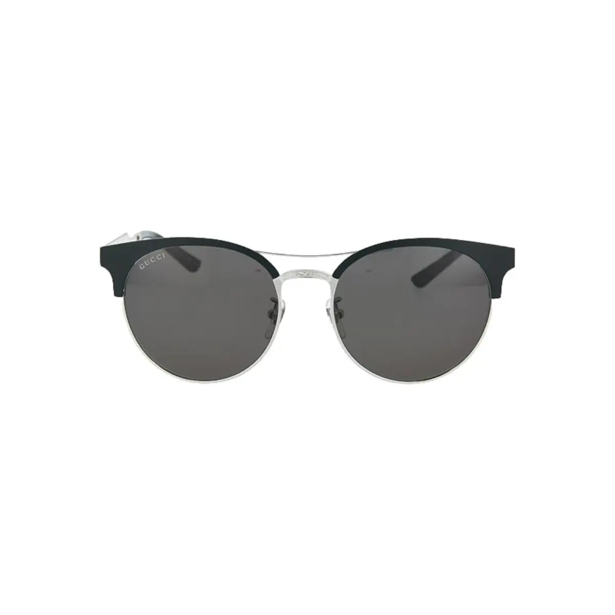 Gucci Oval GG0075S 001 Matte Black/silver Size 56-18-145 Sunglasses