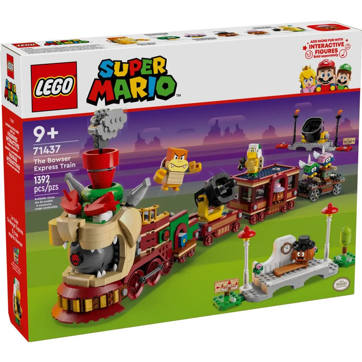Lego Super Mario 71437 The Bowser Express Tra