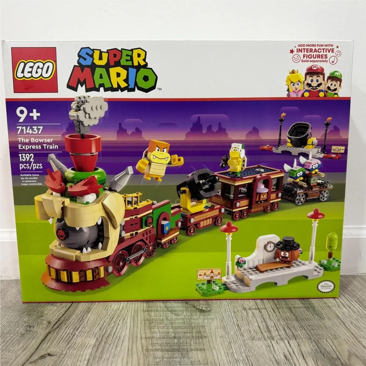 Lego 71437 Super Mario The Bowser Express Train Retired