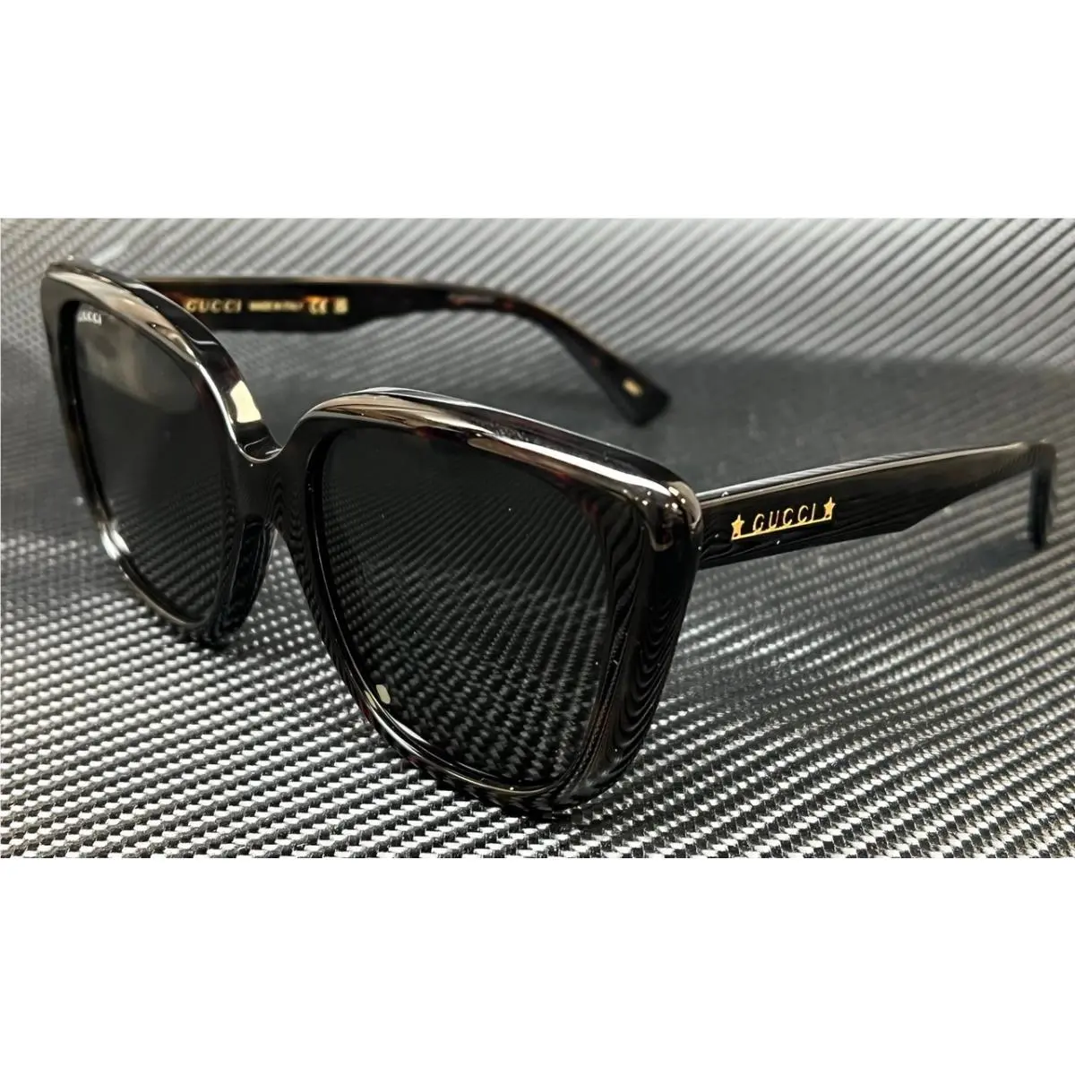 GG1169S 003 Brown Green Medium 54 mm Women`s Sunglasses by Gucci