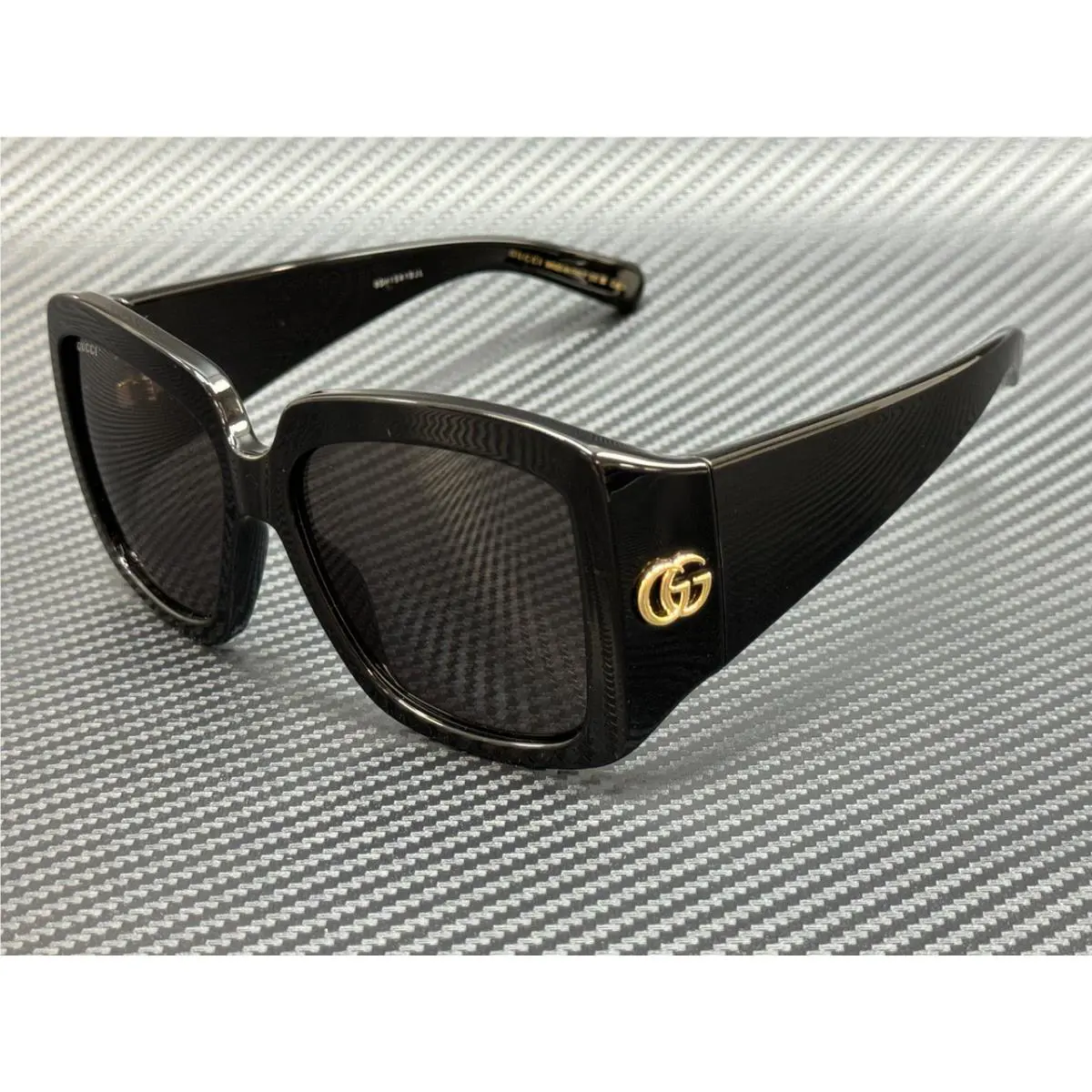 Gucci GG1402S 001 Black Grey Women`s Medium 55 mm Sunglasses