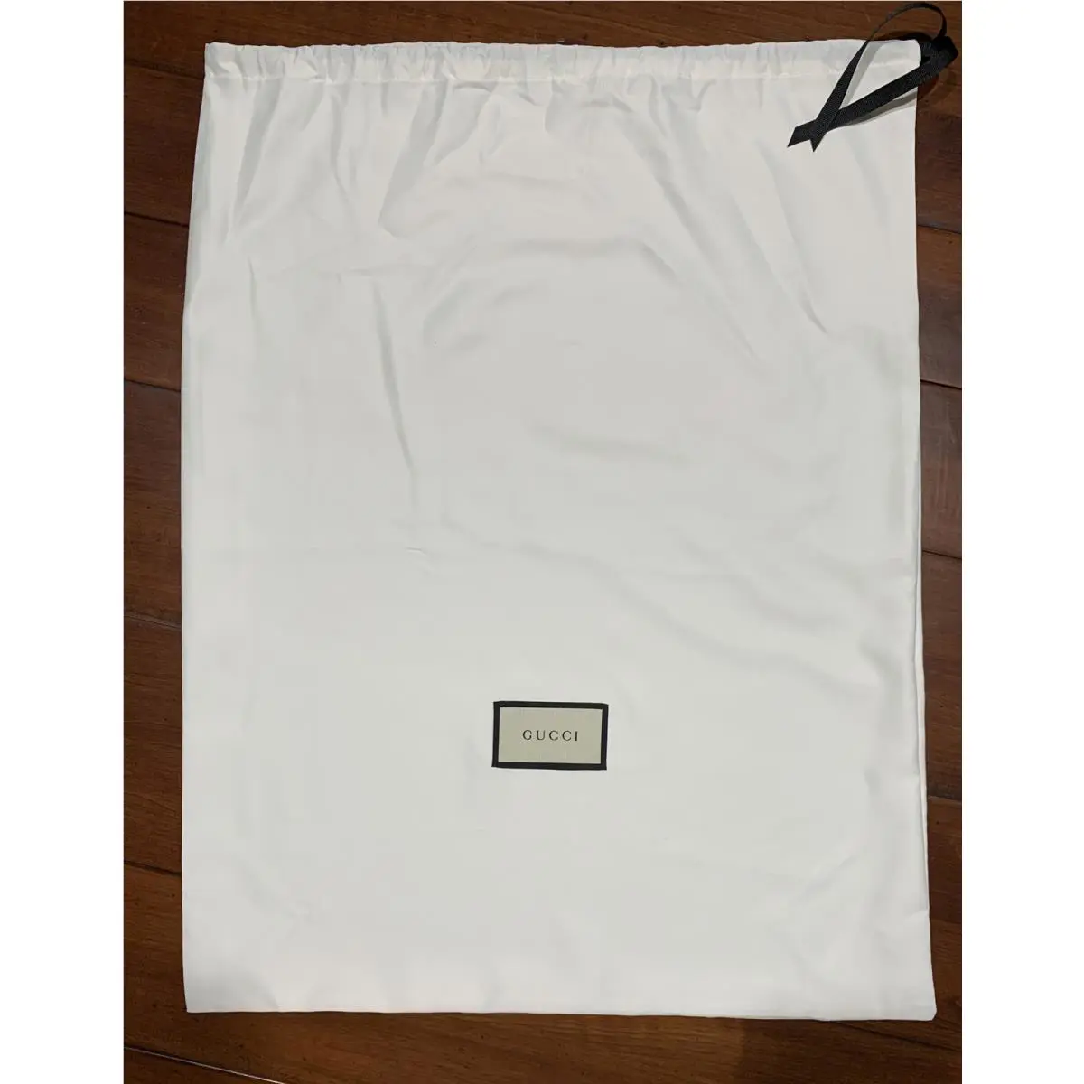 Gucci White Dust Bag 17.75 X 23