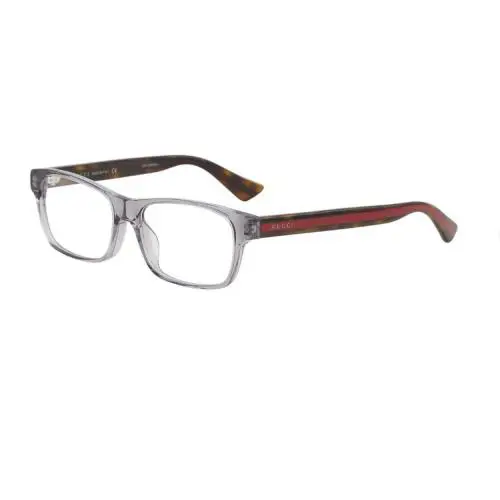 Gucci GG0006OA 004 Tortoise Demo Lens 55mm Eyeglass Frames with Case Cloth
