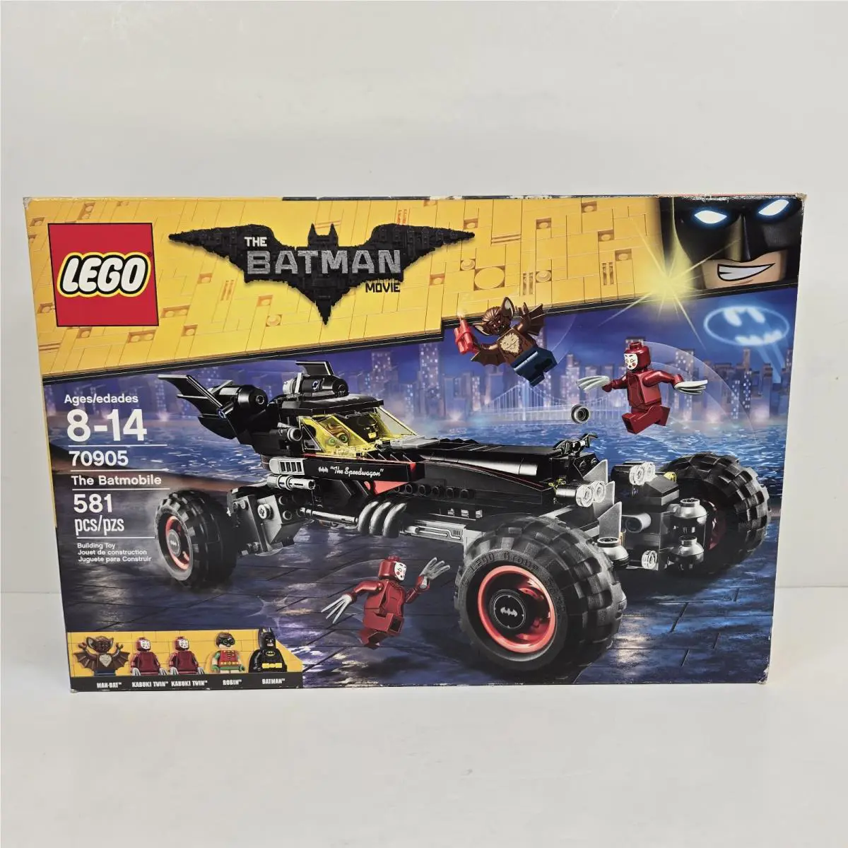 Lego 70905 The Batmobile The Batman Movie Kabuki Twin Man-bat Robin 2017