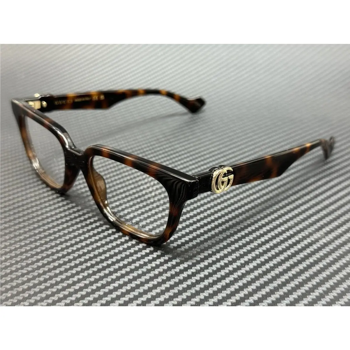 GG1536O 002 Brown Havana Women`s Small 51 mm Eyeglasses by Gucci