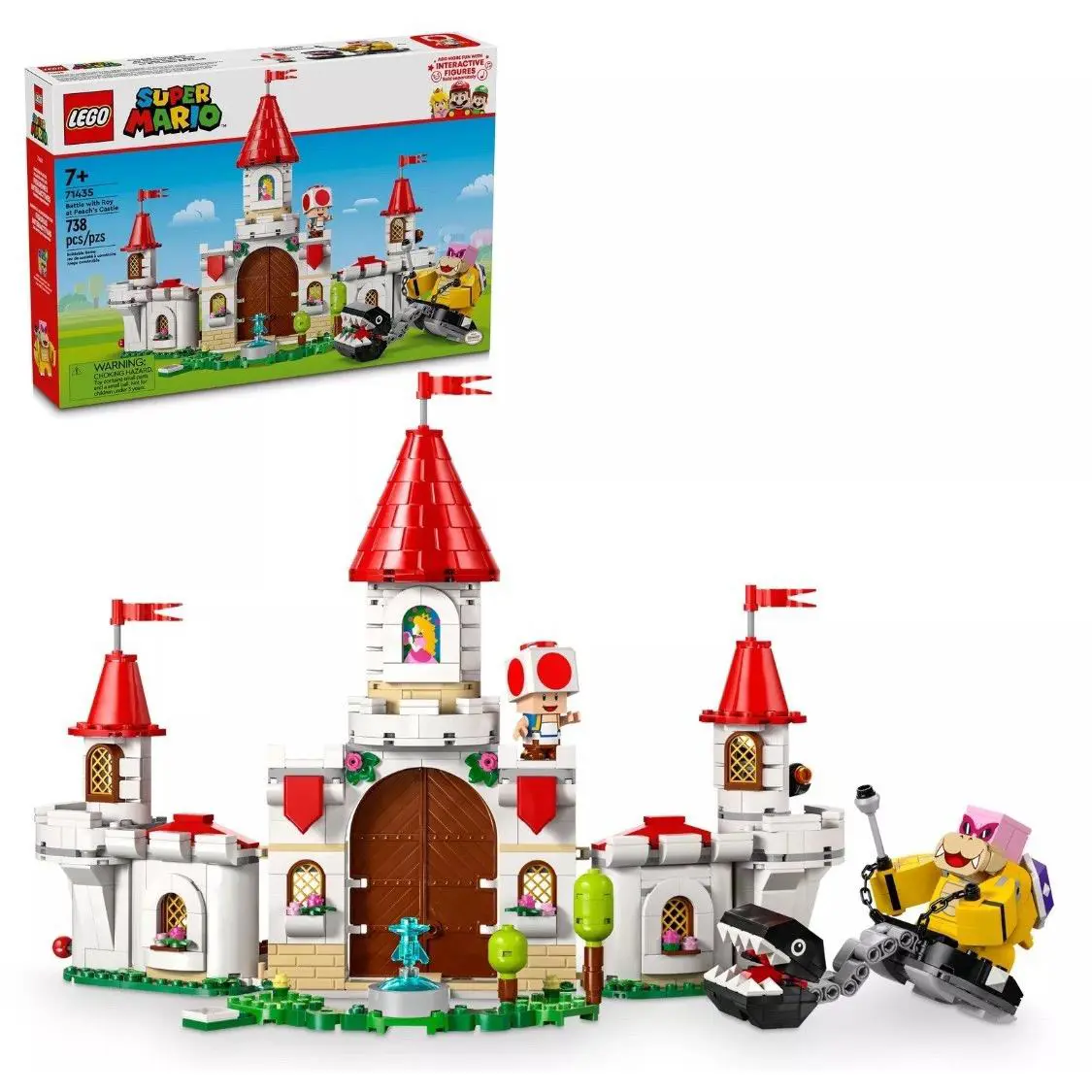 Lego Super Mario Battle with Roy at Peach`s Castle Set 71435 /
