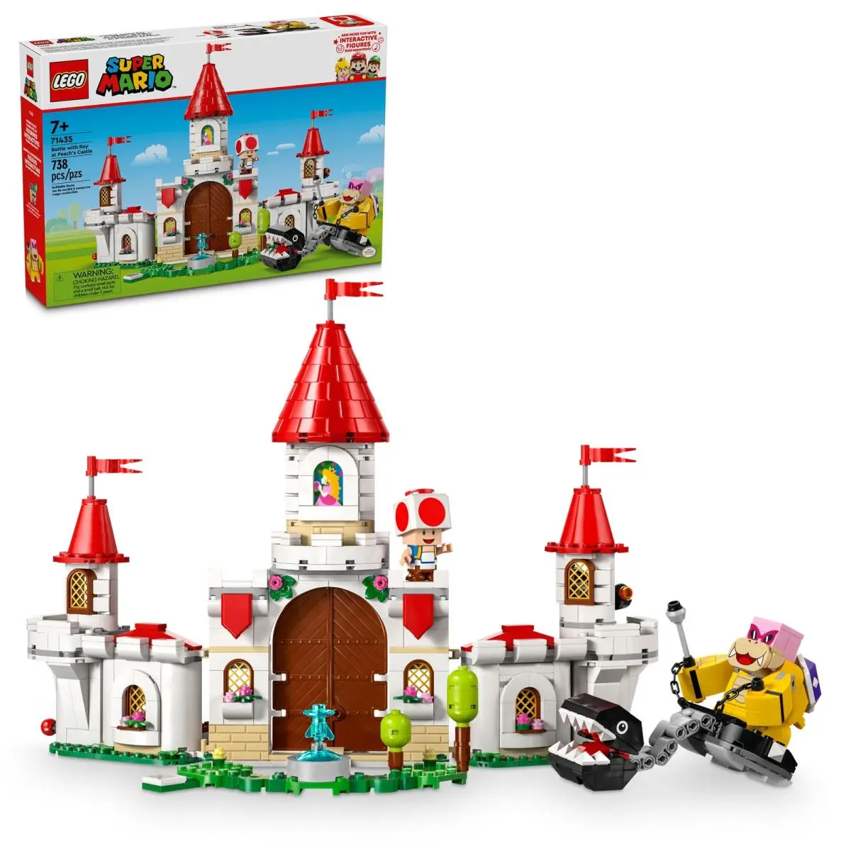 Lego Super Mario Battle with Roy at Peach`s Castle 71435