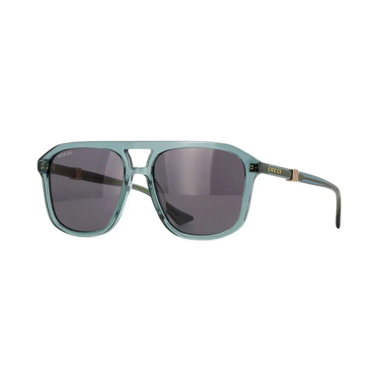 Gucci GG1494S Green Crystal/grey 003 Sunglasses