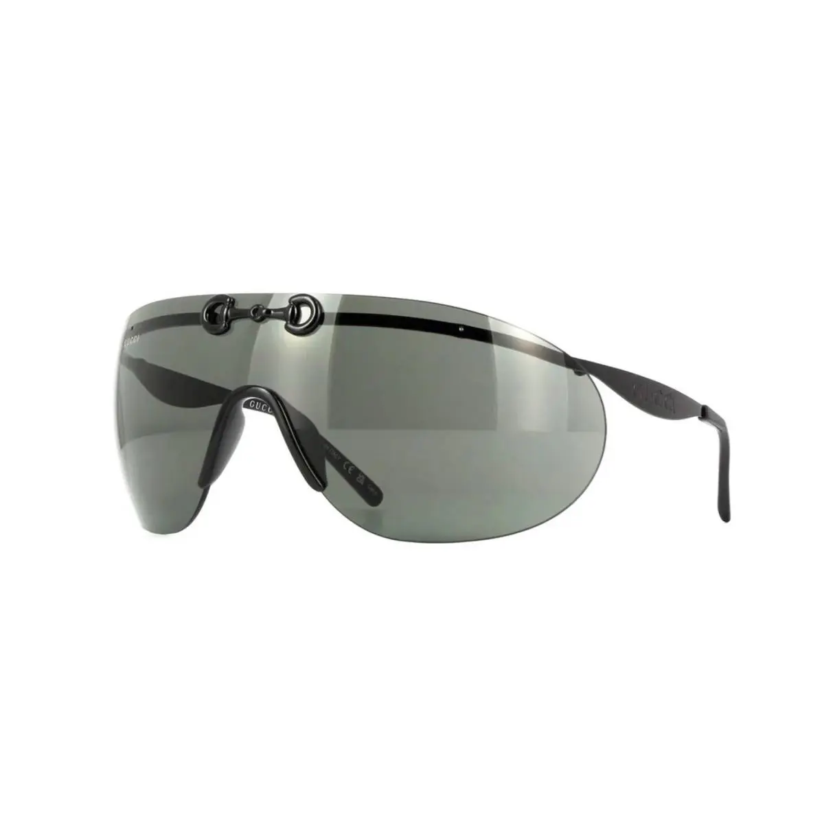Gucci GG1656S Black/grey 001 Sunglasses - Frame: Black, Lens: Grey