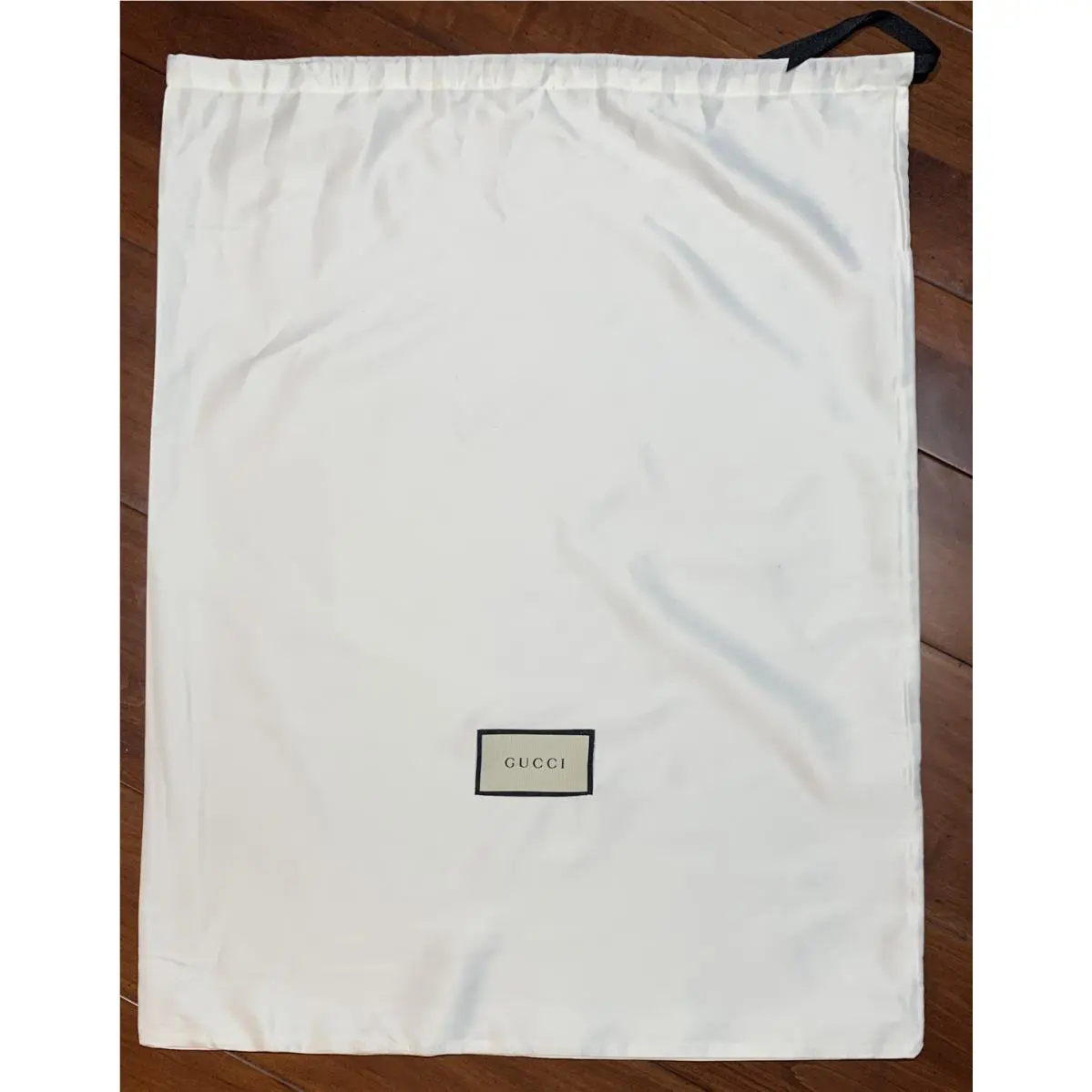 Gucci White Dust Bag 18 X 23.5
