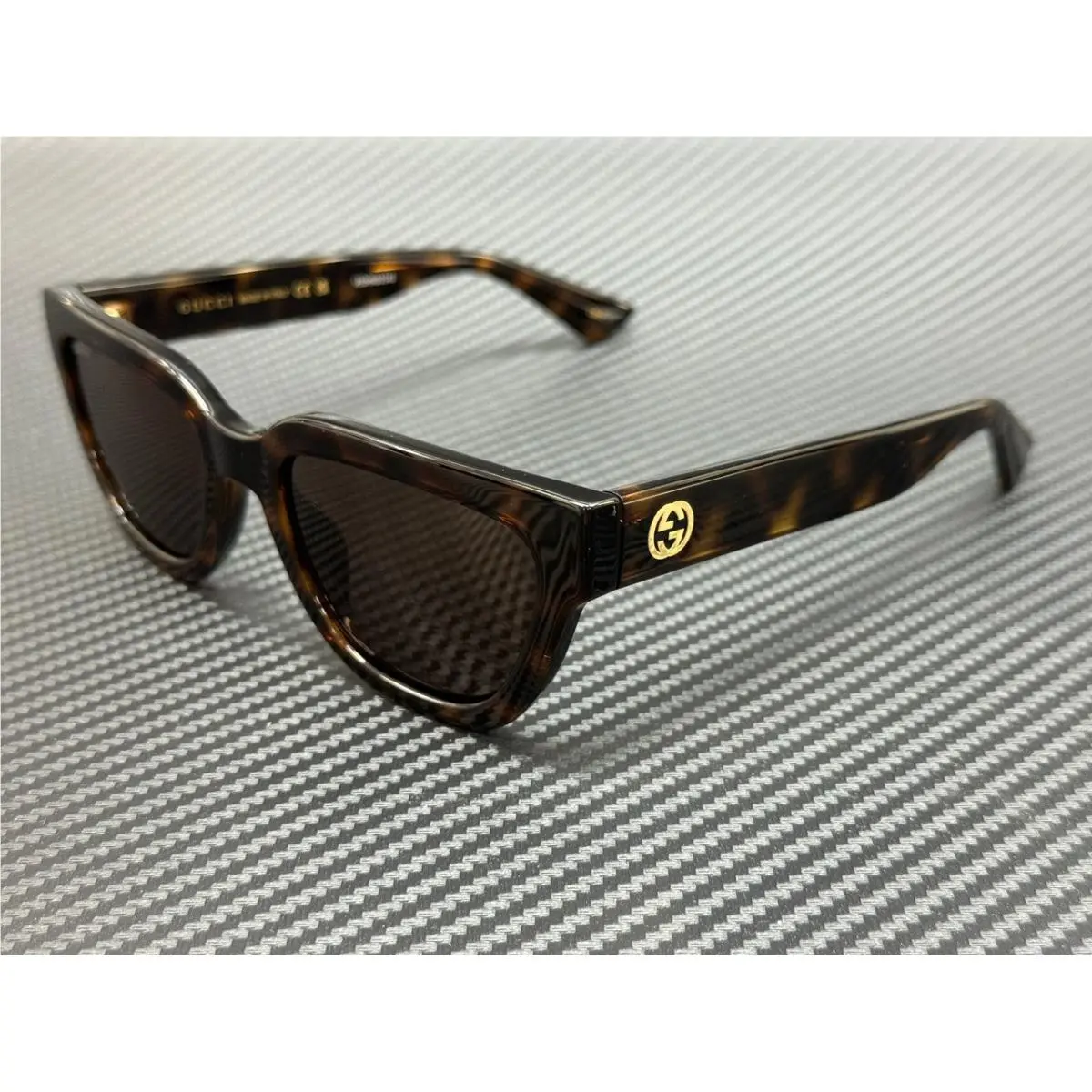 GG1578S 002 Havana Brown Women`s 54 mm Sunglasses by Gucci